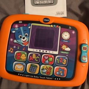 Baby touch tablet.